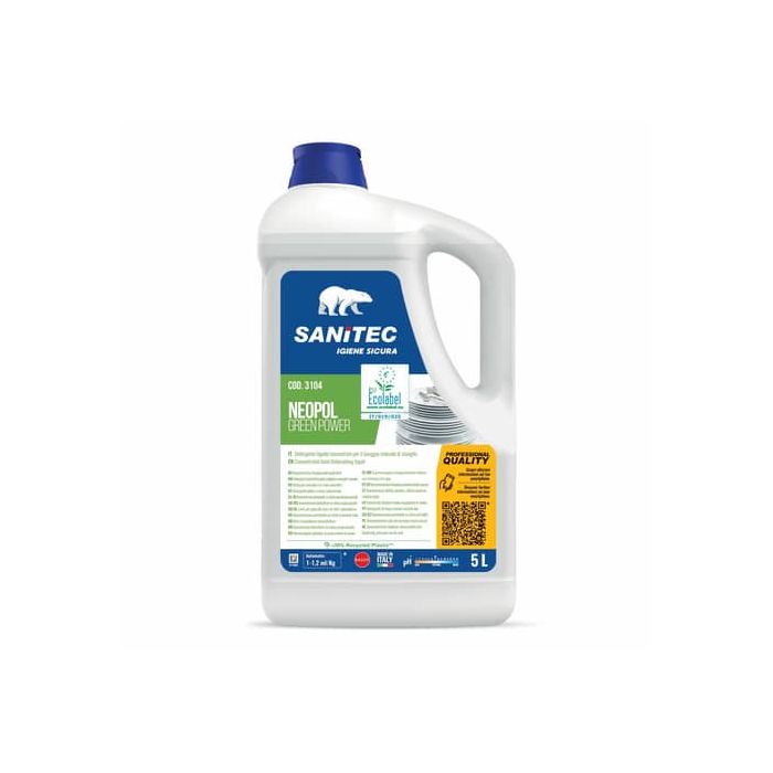 Detergenti lavapiatti Green Power Sanitec 5 kg 3104 main product photo
