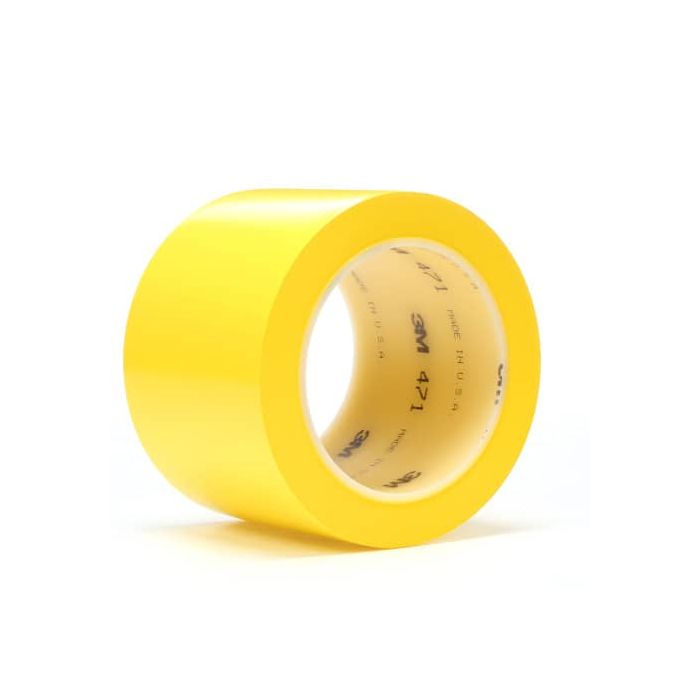 Nastro per segnaletica Scotch rotolo in vinile giallo 471 GIALLO main product photo