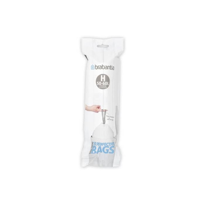 Sacchetti PerfectFit Brabantia codice H 50-60 litri rotolo da 10 sacchetti - 246784 main product photo