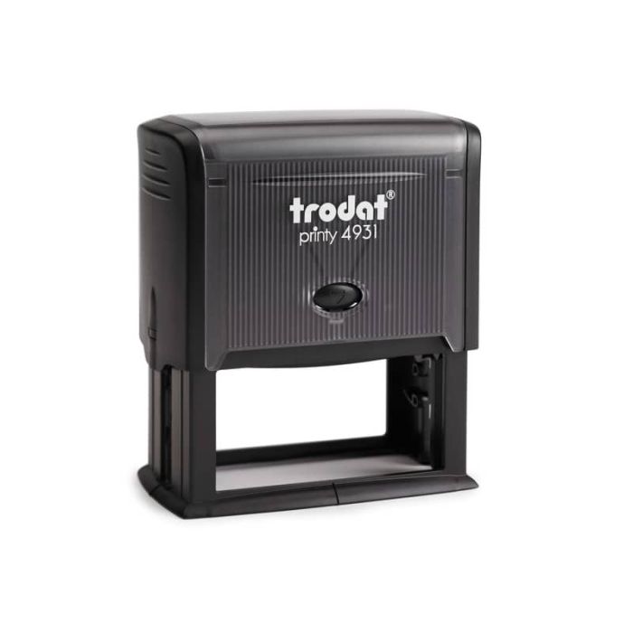 Timbro autoinchiostrante Trodat PRINTY 4931 in plastica 70x30 mm nero 45196 main product photo