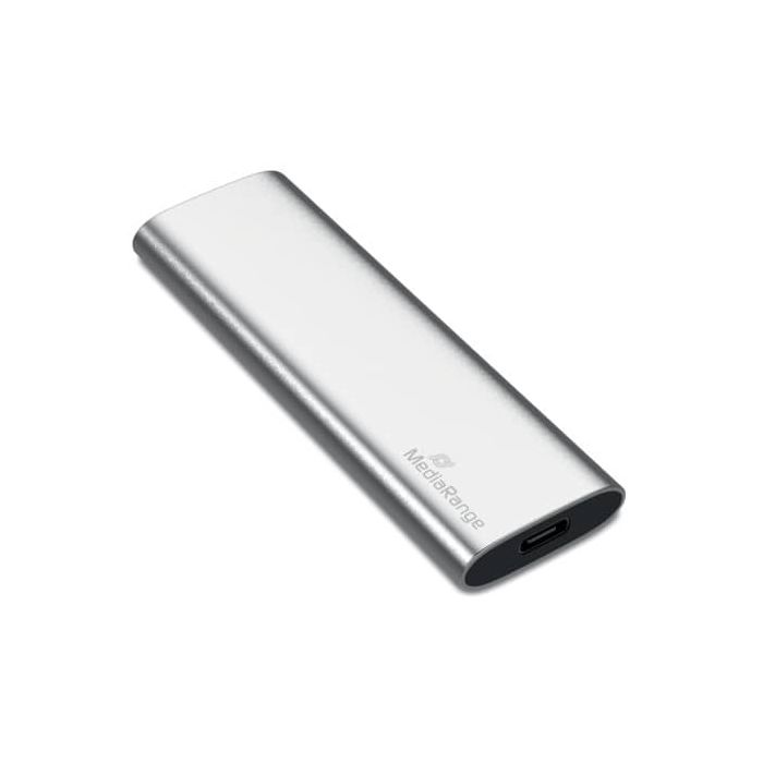 Unità SSD esterna Media Range USB Type-C® 120 GB - argento MR1100 main product photo