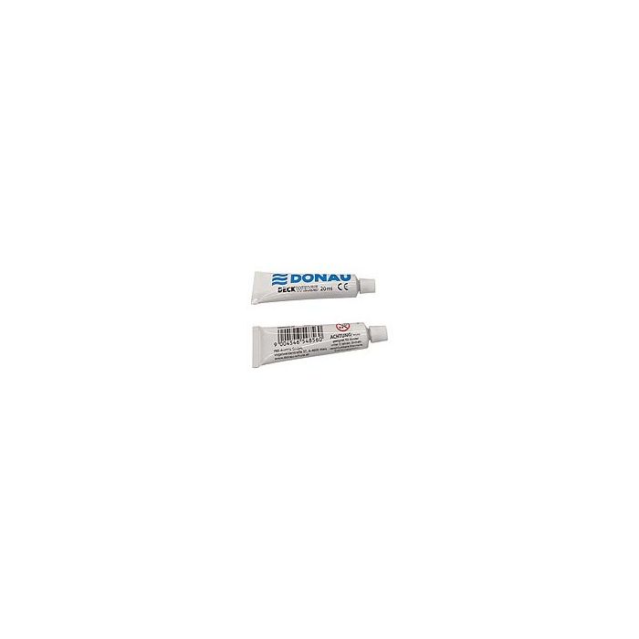 Tempera in tubetto bianco Donau in conf. da 10 pezzi 20 ml - 330432 main product photo