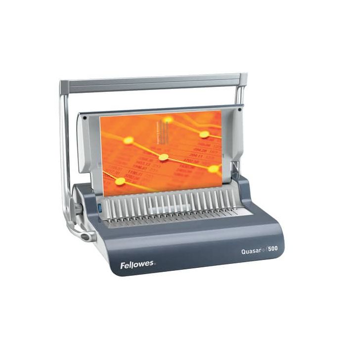 Rilegatrice Quasar + 500 a dorsi plastici 22 fogli - 5627701 main product photo