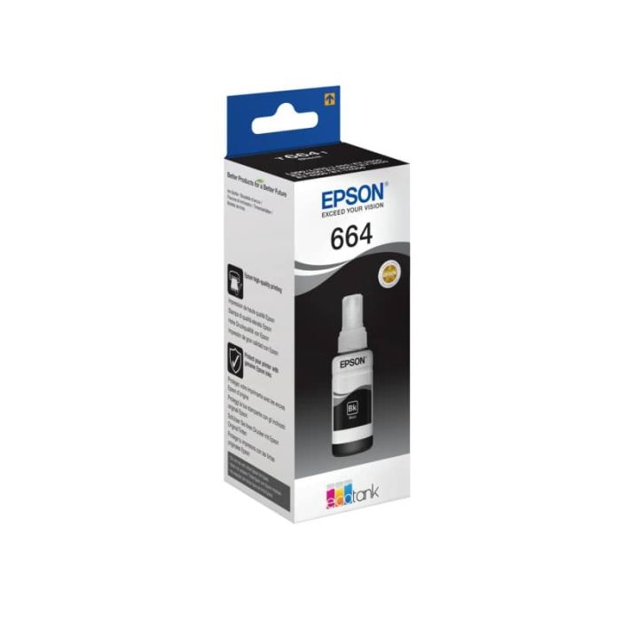 Cartuccia inkjet T6641 Epson nero C13T664140 main product photo