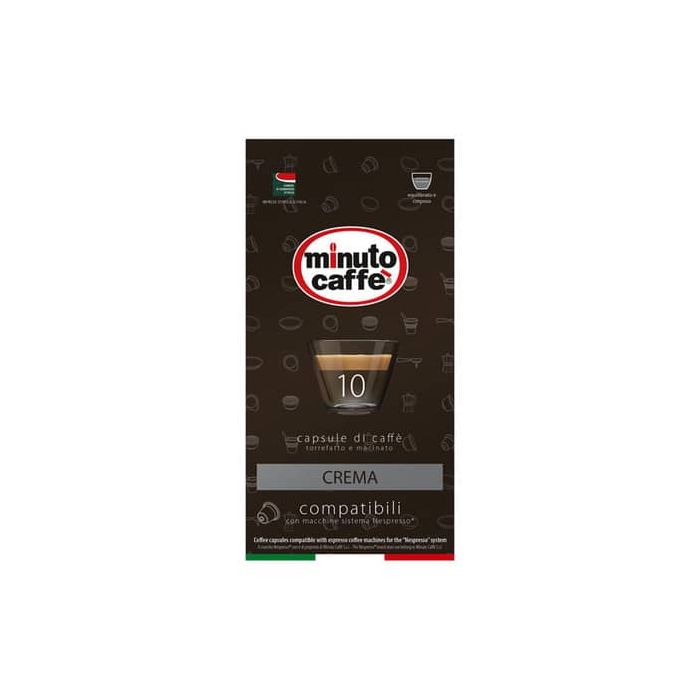 Caffè in capsule compatibili Nespresso Minuto caffè Espresso love3 crema - astuccio 10 pezzi - 01400 main product photo