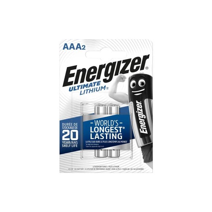 Batterie ENERGIZER Ultimate Lithium AAA conf. da 2 - E301535600 main product photo