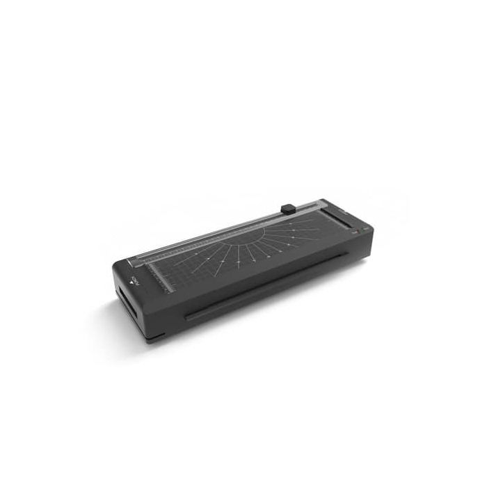 Plastificatrice A4 ''4 in 1'' a 2 rulli 370x100x60 mm Iternet nero 7404 main product photo