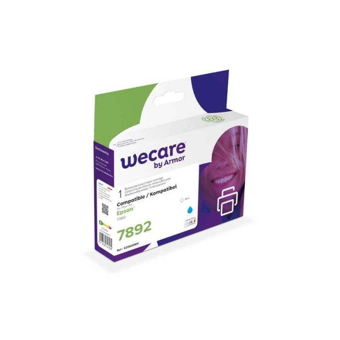 Cartuccia inkjet altissima resa WECARE compatibile Epson C13T789240 - ciano K20630W4 main product photo