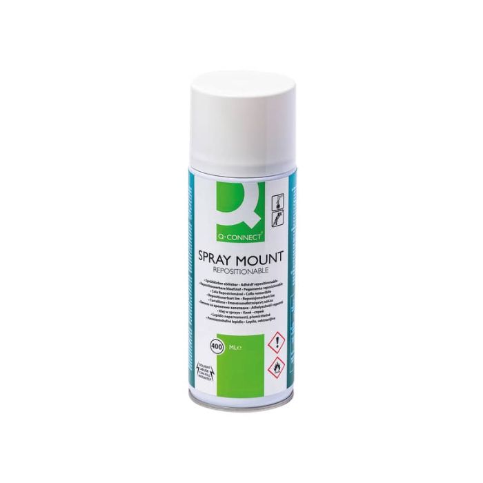 Colla spray Q-Connect removibile 400 ml - KF01071 main product photo