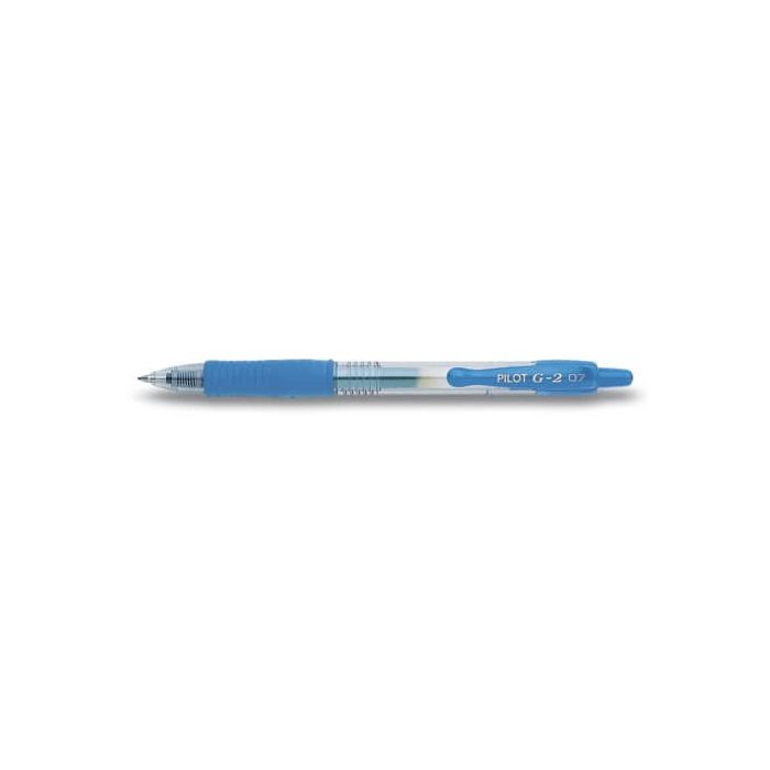 Penna gel a scatto Pilot G-2 0,7 mm light blue - 001487 main product photo