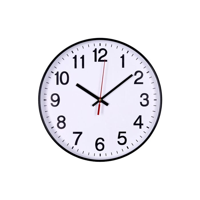 Orologio da parete in plastica Office Products diam. 34 cm nero 13223411-05 main product photo