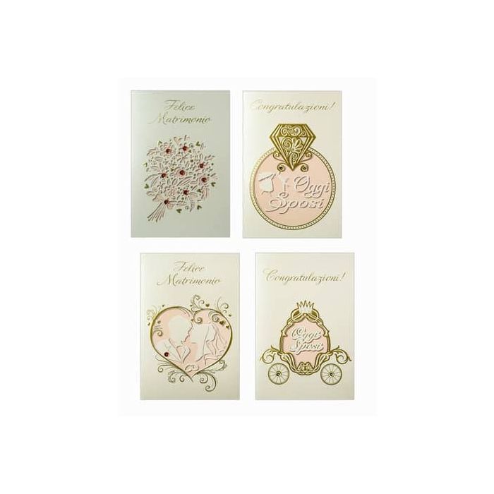 Biglietti per le nozze Saemec conf. 12 pz PERLA SC70928 main product photo