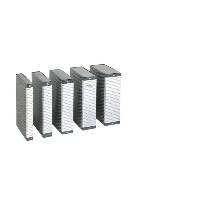 Cartelle portaprogetti Esselte C10 DELSO LINE dorso 10 cm fibrone plastificato grigio 25x35 cm - 390310040 main product photo