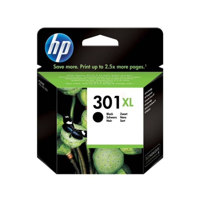 Cartuccia inkjet alta capacità 301XL HP nero CH563EE main product photo