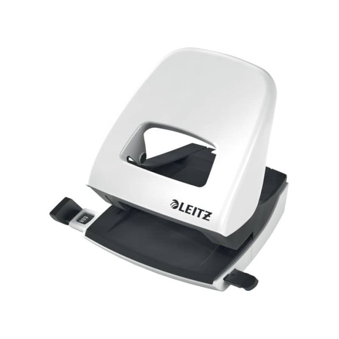 Perforatore 5008 2 fori - 30 fogli Leitz NeXXt Series bianco metallizzato 50081201 main product photo