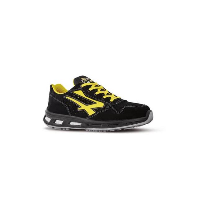 Scarpe antinfortunistiche in pelle di camoscio Axel S1P U-Power nero/giallo - n° 44 - RL20236 AXEL S1P44 main product photo