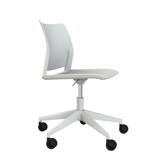 Unisit Sedia Home / Office Alpha GB - senza braccioli - bianco - Unist main product photo