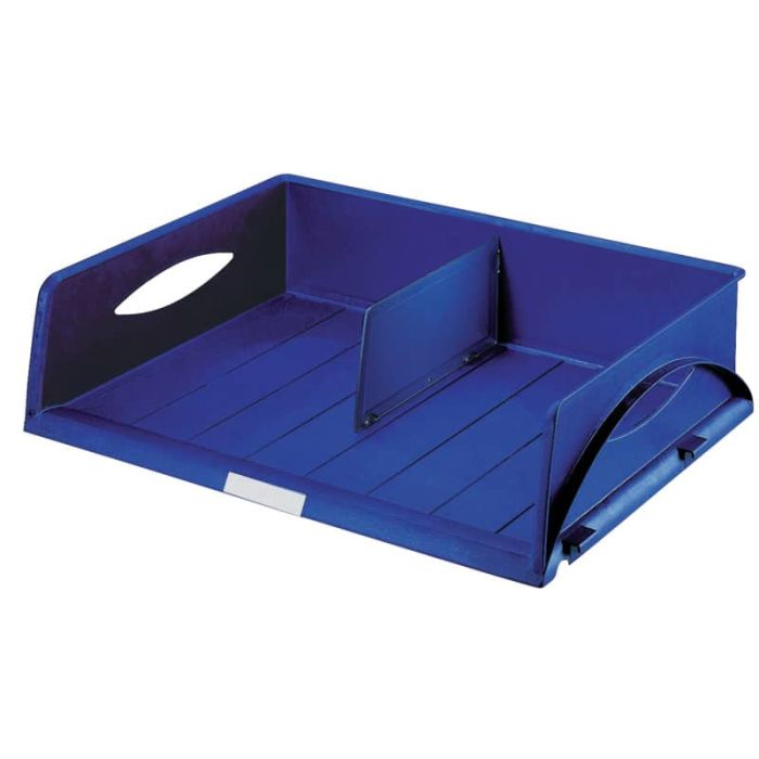 Vaschetta portacorrispondenza Leitz SORTY JUMBO in polistirolo A3 o due risme A4 blu - 52320035 main product photo