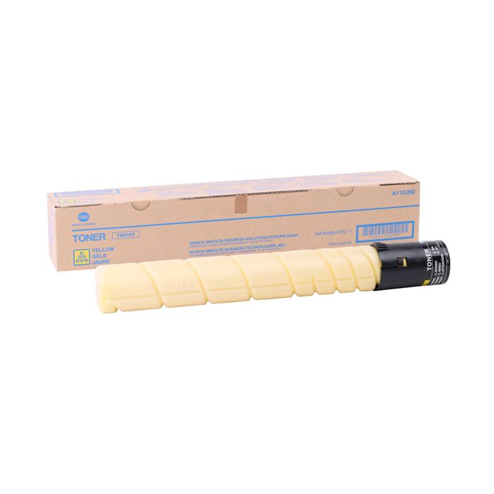 Originale Konica-Minolta A11G250 Toner TN-319Y giallo main product photo