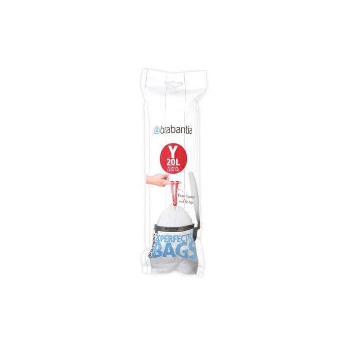 Sacchetti PerfectFit Brabantia codice Y 20 litri rotolo da 20 sacchetti - 116742 main product photo