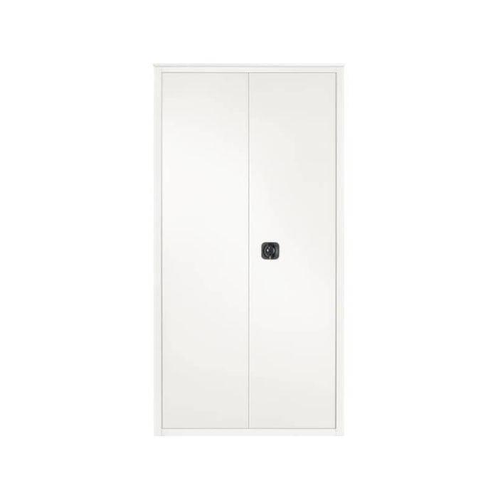 Armadio multiuso a porte battenti Tecnical 2 BA-90-PIANI - 4 ripiani 90x41x181,5 cm bianco main product photo
