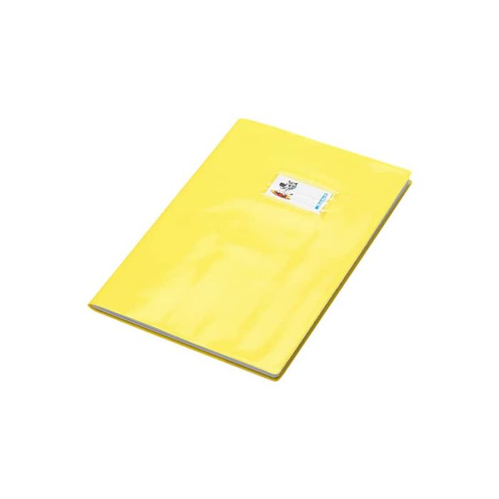 Copriquaderno con etichetta - Coprimaxi Beat A4 in PVC laccato spessore 180 m CoLibrì giallo - PF02020107 main product photo