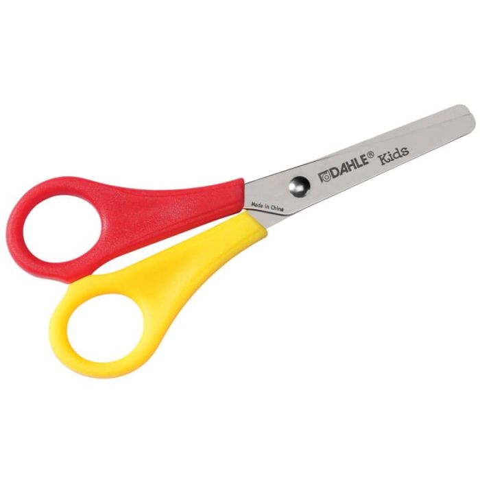 Forbici per mancini Dahle New Eco Home per bambini acciaio inox giallo/rosso 13 cm - R054615 main product photo