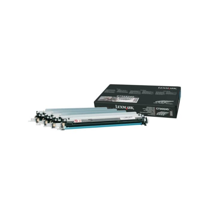 Fotoconduttore Lexmark nero+ciano+magenta+giallo Conf. 4 - C734X24G main product photo