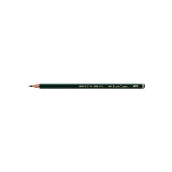 Matita di grafite Faber-Castell CASTELL 9000 3B - 119003 main product photo