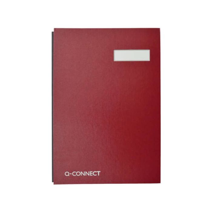 Libro firme Q-Connect 20 pagine 24x35 cm rosso KF31011 main product photo