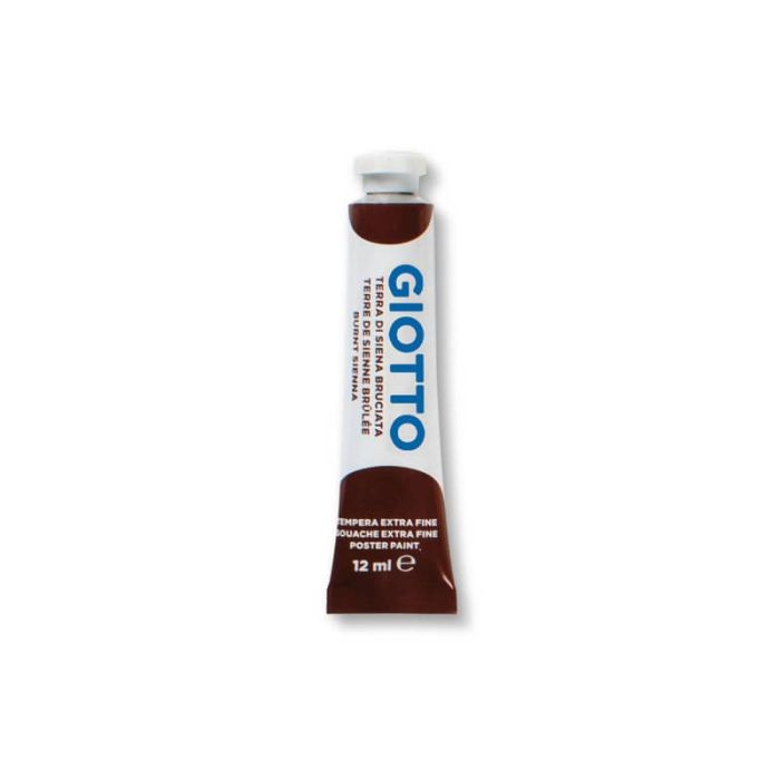 Tempera GIOTTO Extra 12 ml terra di Siene bruciata 35202200 main product photo