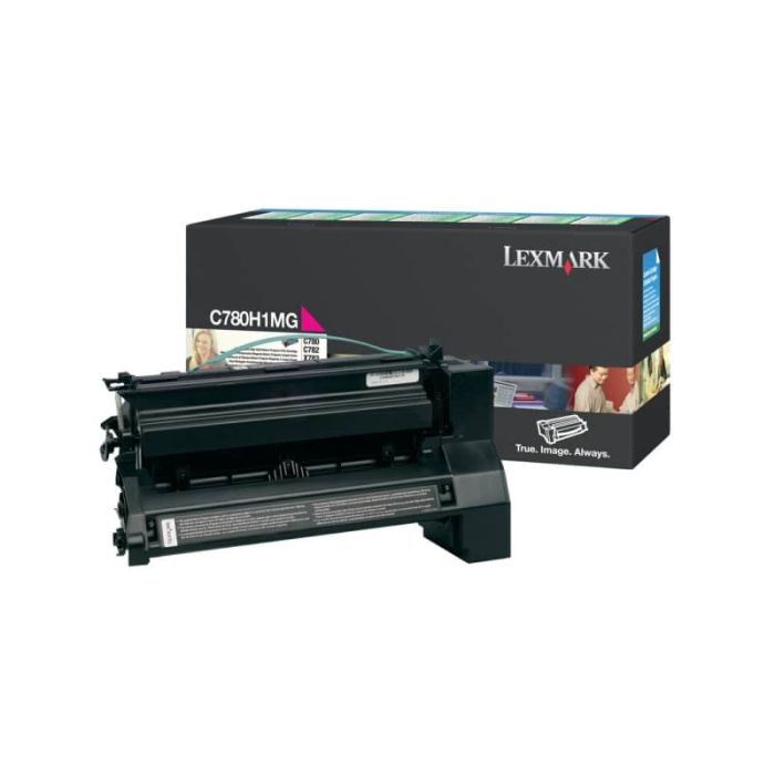 Toner alta resa return program Lexmark magenta C780H1MG main product photo