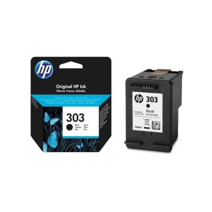 Cartuccia inkjet ink pigmentato 303 HP nero T6N02AE main product photo
