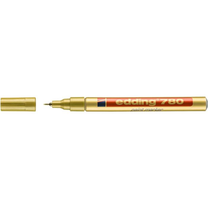 Marcatore a vernice edding 780 punta conica 0,8 mm oro 4-780053 main product photo