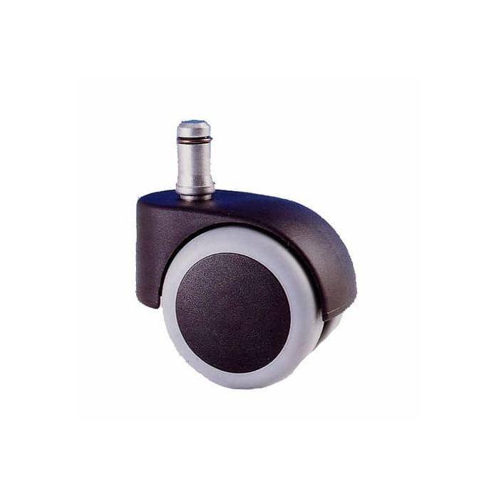 Set 5 ruote gommate Seditaly Base per sedie diam.50 mm per parquet nere libere CNF5RBL020201 main product photo
