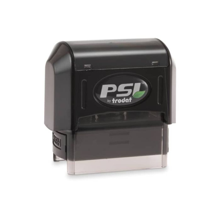 Timbro di testo preinchiostrato - PSI 1444 Z style - Trodat 12x41 mm - 103043 main product photo