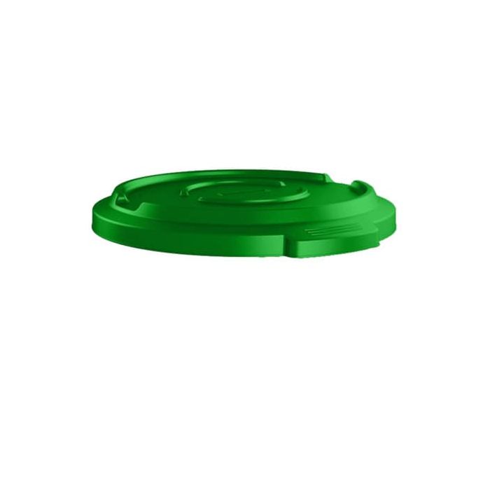 Coperchio per pattumiera Titan 120 lt Rotho verde F600094 main product photo