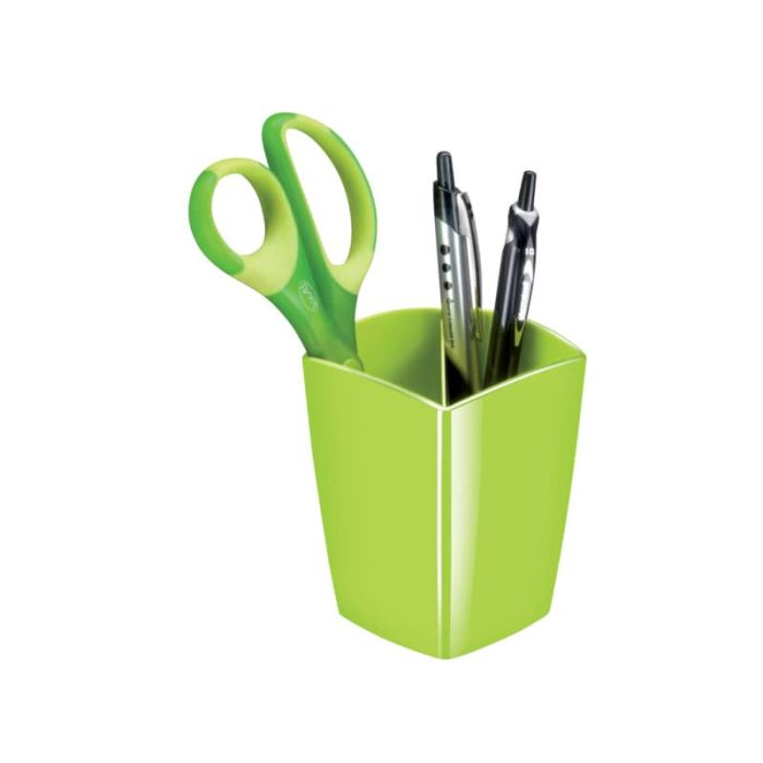 Portapenne CepPro Gloss CEP in polistirolo con 2 scomparti verde anice 1005300301 main product photo