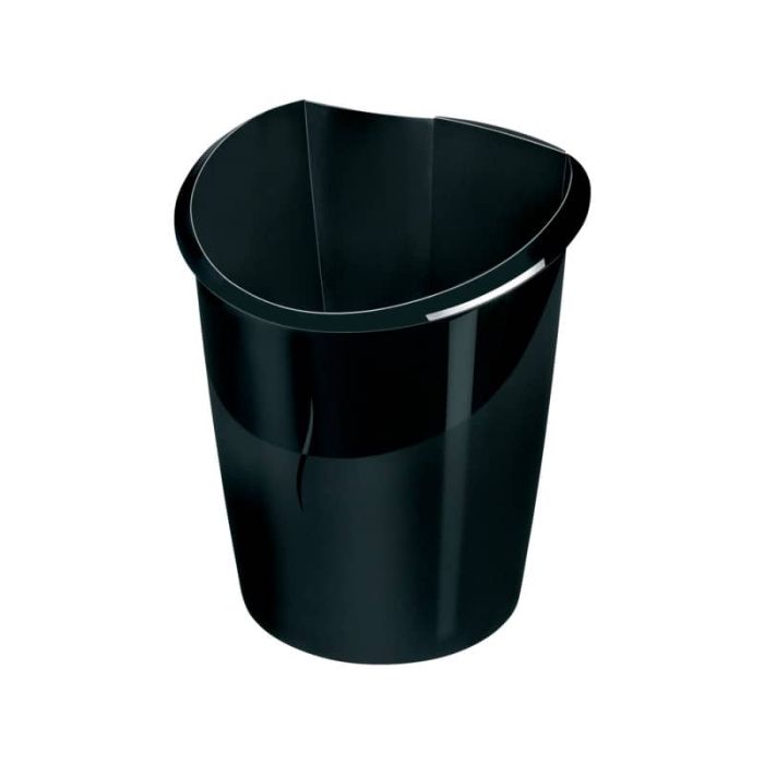 Cestino Ellypse 15L CEP in polipropilene con sistema Click per collegare due cestini nero - 1003200161 main product photo