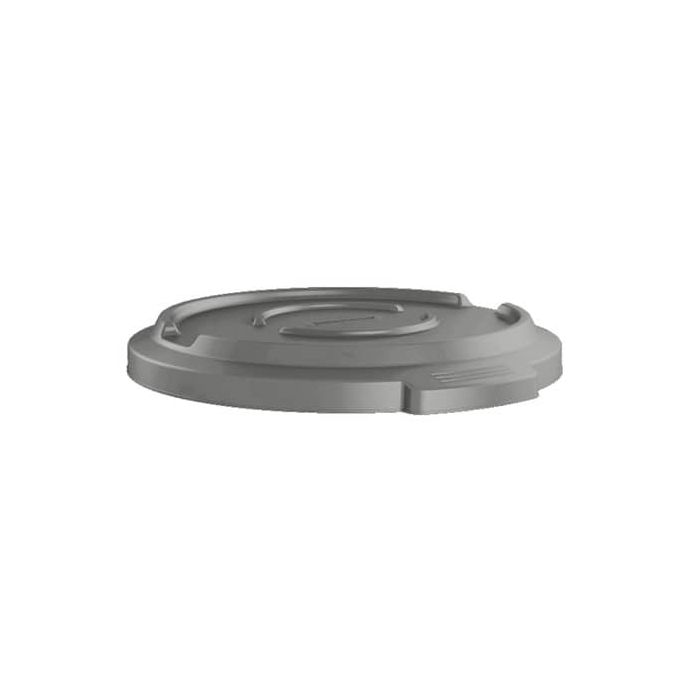 Coperchio per pattumiera Titan 120 lt Rotho grigio F600095 main product photo