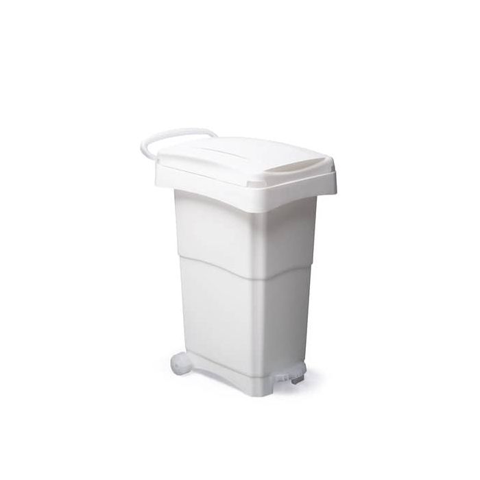 Contenitore portarifiuti Nello 80 lt PP Mobil Plastic bianco latte 151-BIL main product photo
