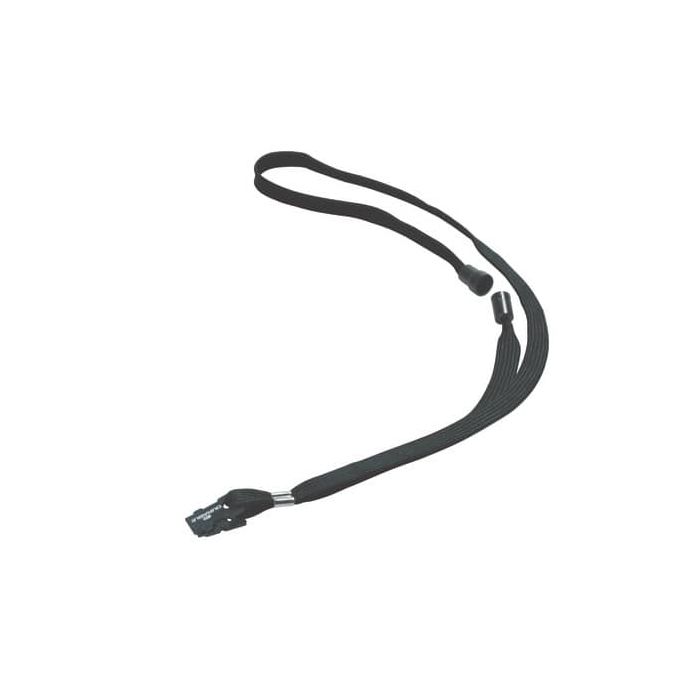 Cordoncino per portabadge DURABLE tessuto nero 10mm x 44cm conf. 10 - 811901 main product photo