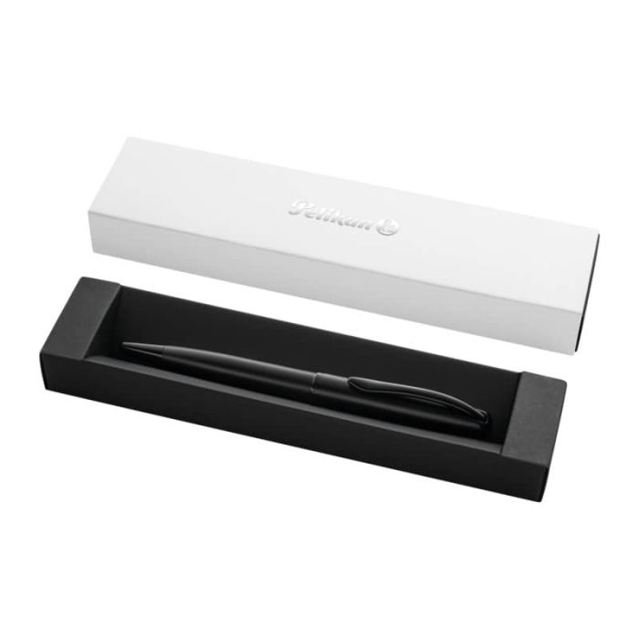 Penna a sfera Pelikan Jazz® Noble Elegance in cofanetto regalo tratto blu fusto nero - 821773 main product photo