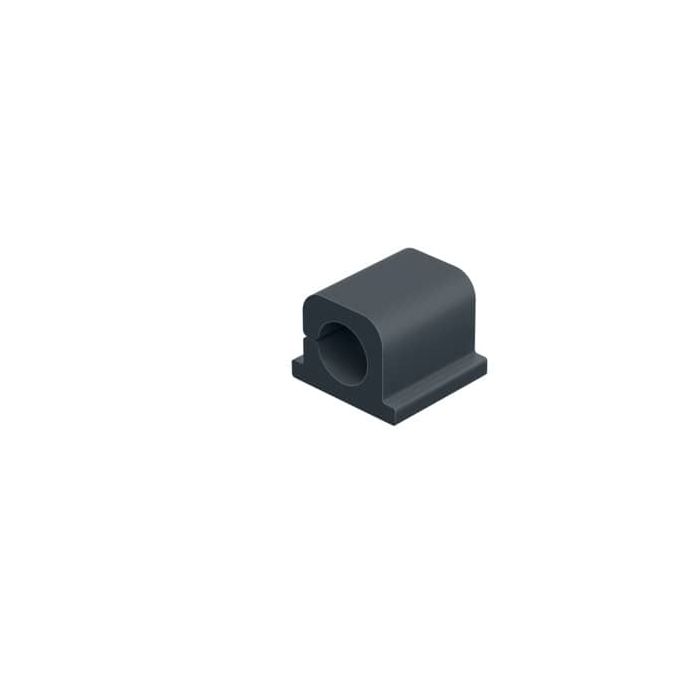 Clip fermacavi adesiva DURABLE CAVOLINE CLIP PRO 1 grafite per 1 cavo conf. da 6 - 504237 main product photo