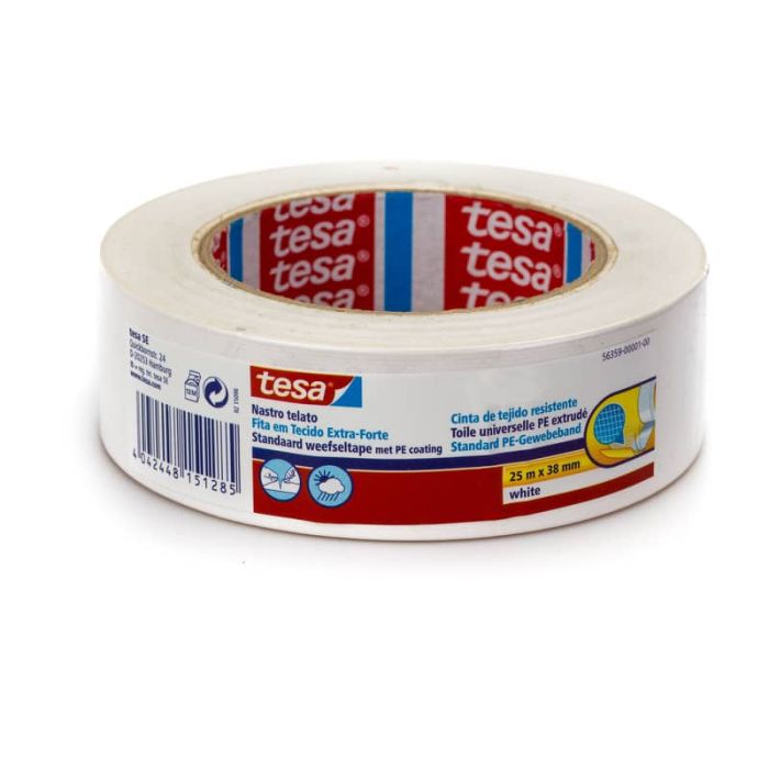 Nastro adesivo tesa TELATO 4688 38 mm x 25 m bianco 56359-00001-00 main product photo