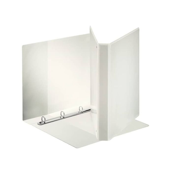 Raccoglitore personalizzabile Esselte Display Maxi 4 anelli diam. 25mm tondi 26x32 cm bianco dorso 3,9 cm bianco - 394752000 main product photo