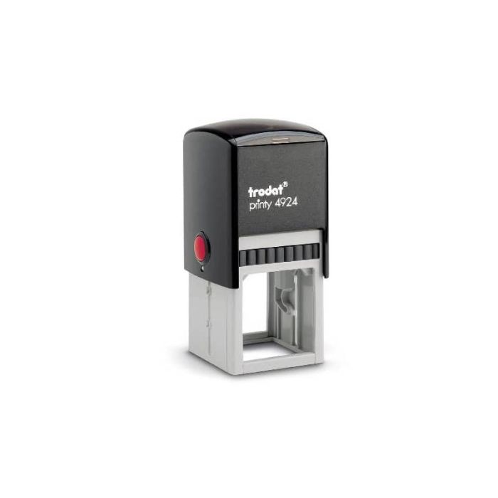Timbro autoinchiostrante Trodat PRINTY 4924 in plastica 40x40 mm nero 69667 main product photo