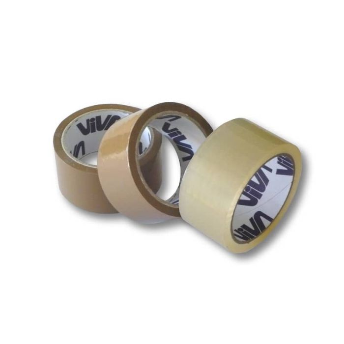 Nastro adesivo per pacchi silenzioso 50mmx66m 28 my conf.6pz trasparente 1120T main product photo
