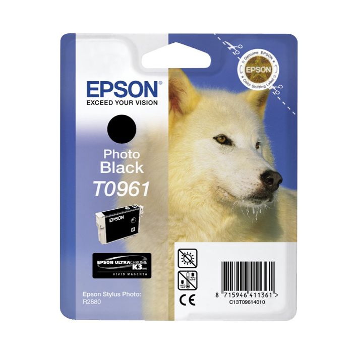 CARTUCCIA INCHIOSTRO A PIGMENTI NERO-FOTO EPSON ULTRACHROME K3 BLISTER RS main product photo