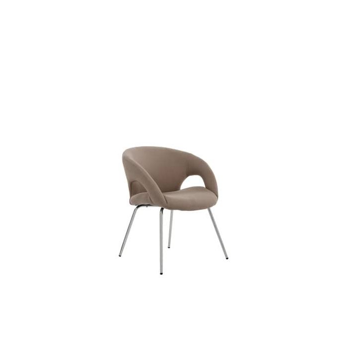 Poltrona attesa Serena Group Pensacola L.59xP.57,5xH.72 cm marrone W980BR main product photo